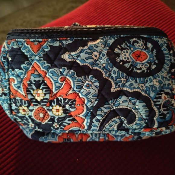 Vera Bradley Retired Top Handle Marrakesh Make Up Bag - Picture 2 of 3